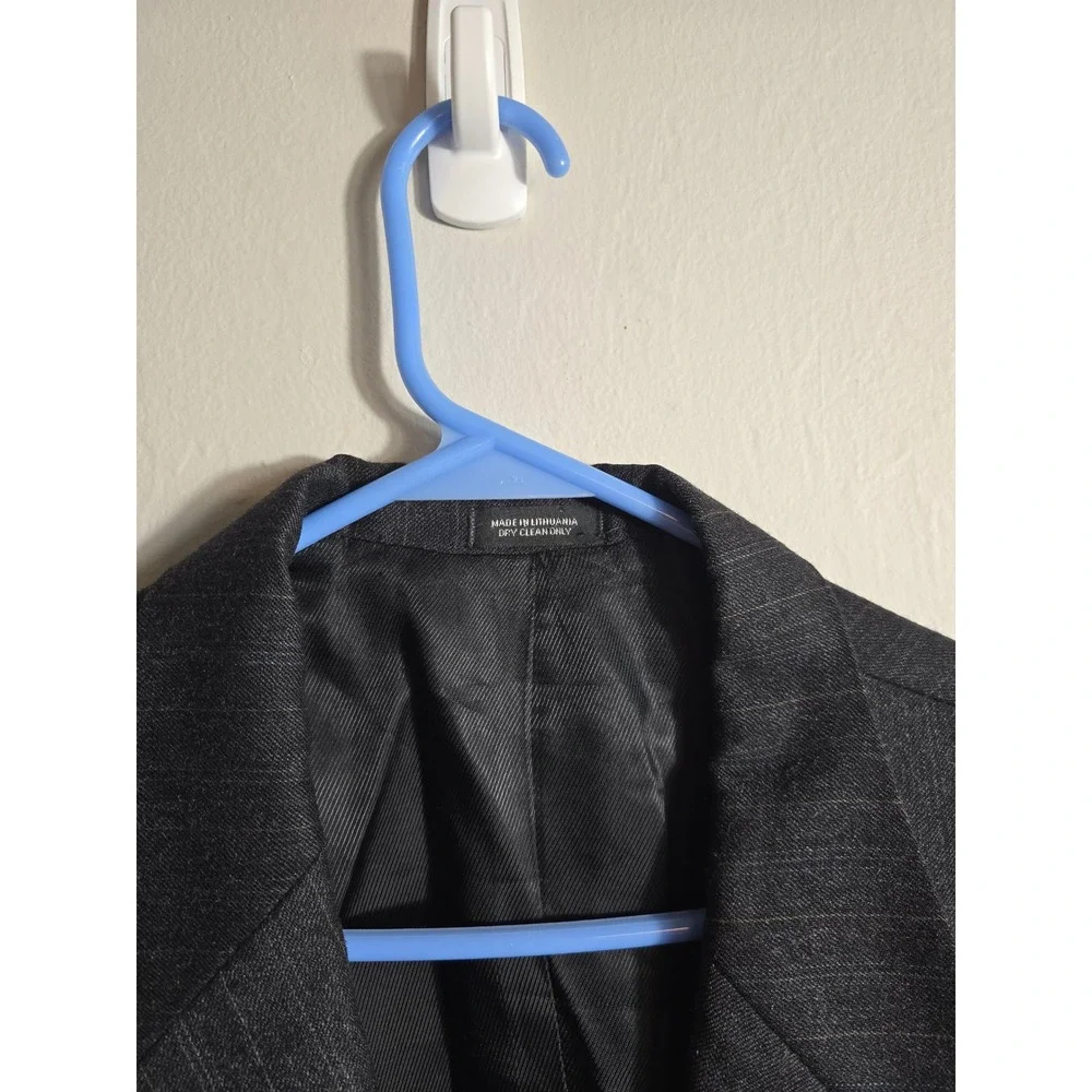 Oscar de la Renta Menswear Suit Blazer‎ Pinstripe Wool Blend - See description